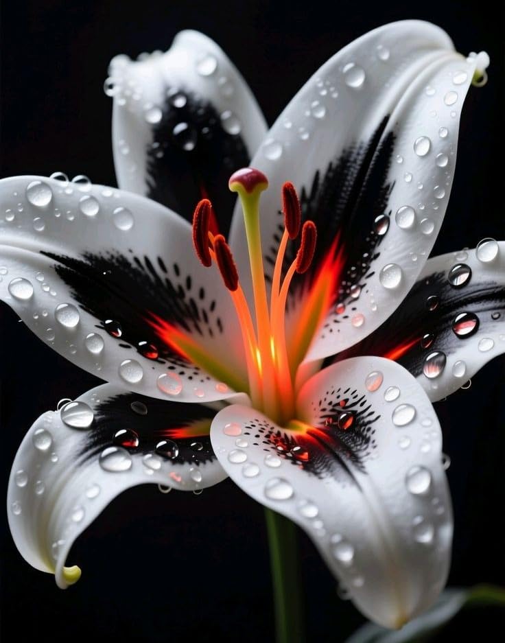 Bulk Lily Bulbs UK, Lilies Rhizome for Planting, Hardy Perennial, Excellent Display, Natural Organic-8 Rhizome-J
