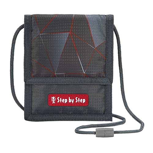 Step by Step Brustbeutel Dragon Drako, schwarz-rot, mit Sichtfenster,...