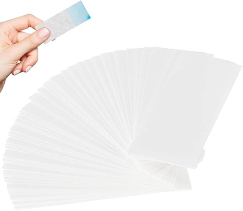 TEHAUX 500 tiras de papel de cromatografía de grado 1, papel de filtro de laboratorio rectangular de 3 x 1 pulgadas para separación de pigmentos