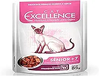 Excellence Ração Úmida Sachê Para Gatos Sênior - 85G