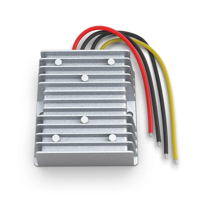 Convertidor Reductor CC/CC de 24V, 36V, 48V, 60V, 72V a 12V, 10A, 15A, 20A, 30A, regulador de Voltaje de 48V-12V for Descarga de vehículos(25A,36V48V(18-60V))