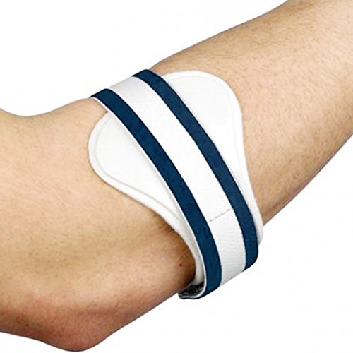 Body and Base Ltd TM - Abrazadera de compresión para tenis o golf, tratamiento para epicondilitis, para daños en los tendones y alivio del dolor