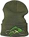 Strickmütze: Karpfen Fisch - Angler Fischer Wald - Wollmütze/Wintermütze/Rollmütze/Long Beanie/Mütze/Seemannsmütze/Unisex Herren Damen/Cool Design Logo Bestickt/Hip Hop (One Size)