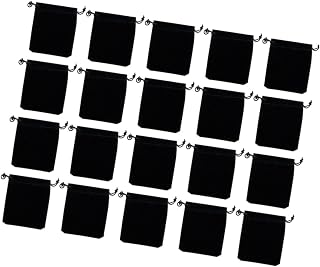 50 Peças Sacos De Cordão De Brinco Pequenos Sacos De Presente Sacos De Colar Bolsas De Jóias Com Cordão Bolsa De Pulseira Sacos De Presente Com Cordão Bolsas De Jóias De Veludo