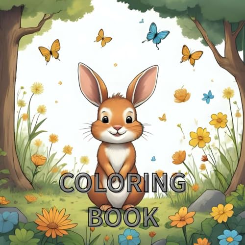 Whimsical World: A Cute Hand-Drawn Coloring Book for All Ages ? 55 Adorable Pages of Forest Friends, Ocean Life & Cozy Home Scen