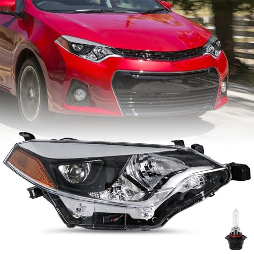 Image of TUSDAR LED Headlight Assembly for 2014 2015 2016 Toyota Corolla (W /Bulbs)