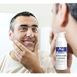 Unscented Aftershave for Men, After Shave Lotion - Soothes, Moisturizes, Repairs Skin & Prevents Razor Burn, Smooth Soft Finish, 1.75 oz / 51.7 ml - Image 3