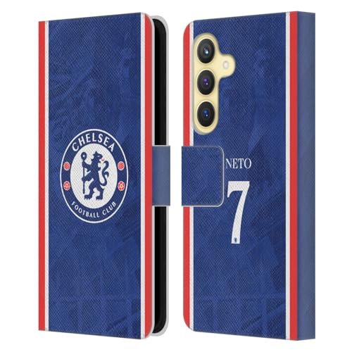 Coque portefeuille Samsung S24 Chelsea FC Pedro Neto protection cuir robuste