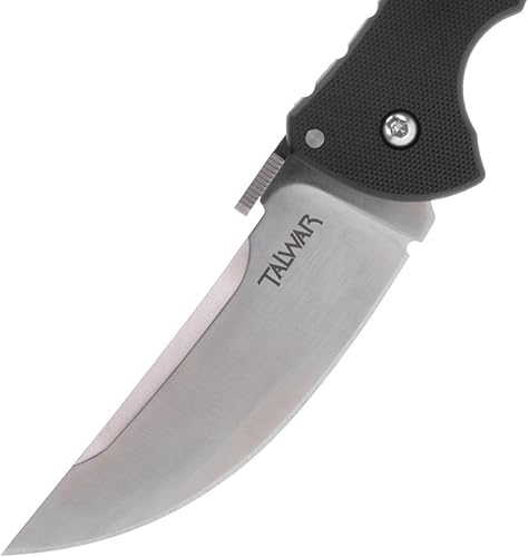 Miniatura 4 de Cold Steel Talwar S35VN - Cuchillo plegable de bolsillo táctico con mango G10 de acero ultra afilado con mecanismo de bloqueo Tri-Ad