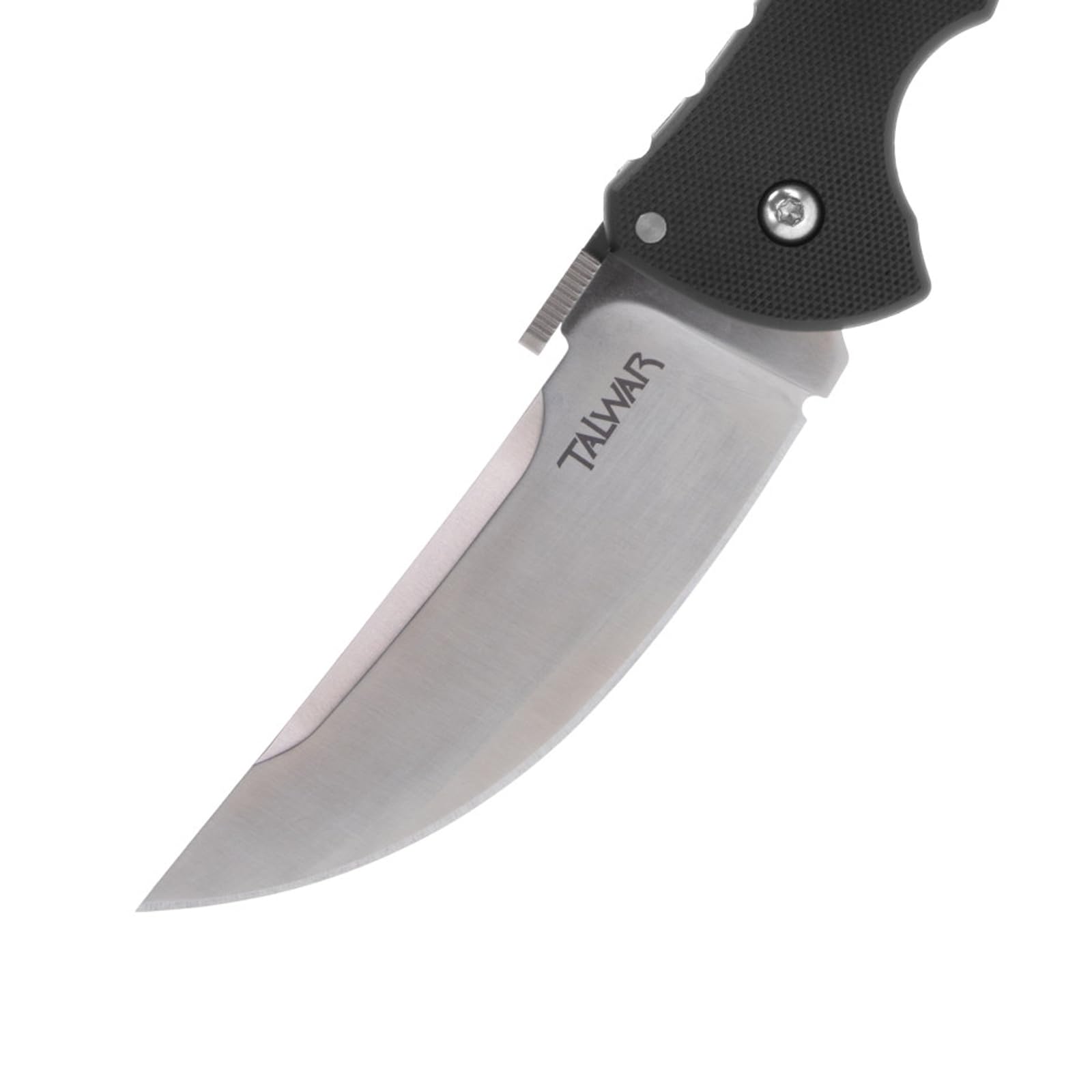 Cold Steel Talwar 10,2 cm S35VN Stahl Ultrascharfe einfarbige Klinge 13,3 cm G10 Griff Taktisches Taschen-Klappmesser mit Tri-Ad Verriegelungsmechanismus