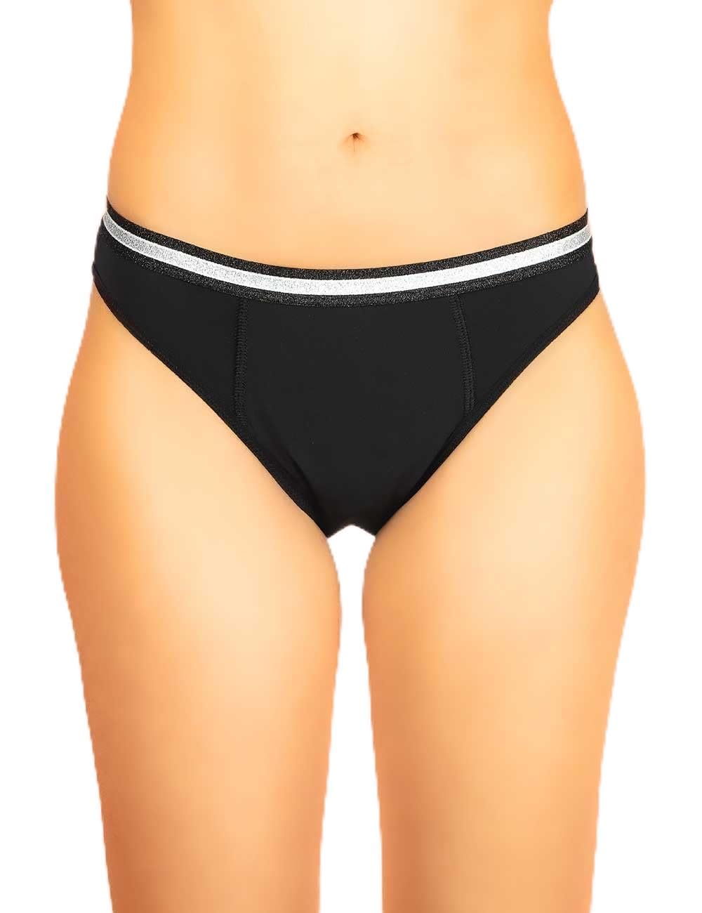 Culotte menstruelle Orchidée HAUTE PRESSION pour rester active au bureau - 4