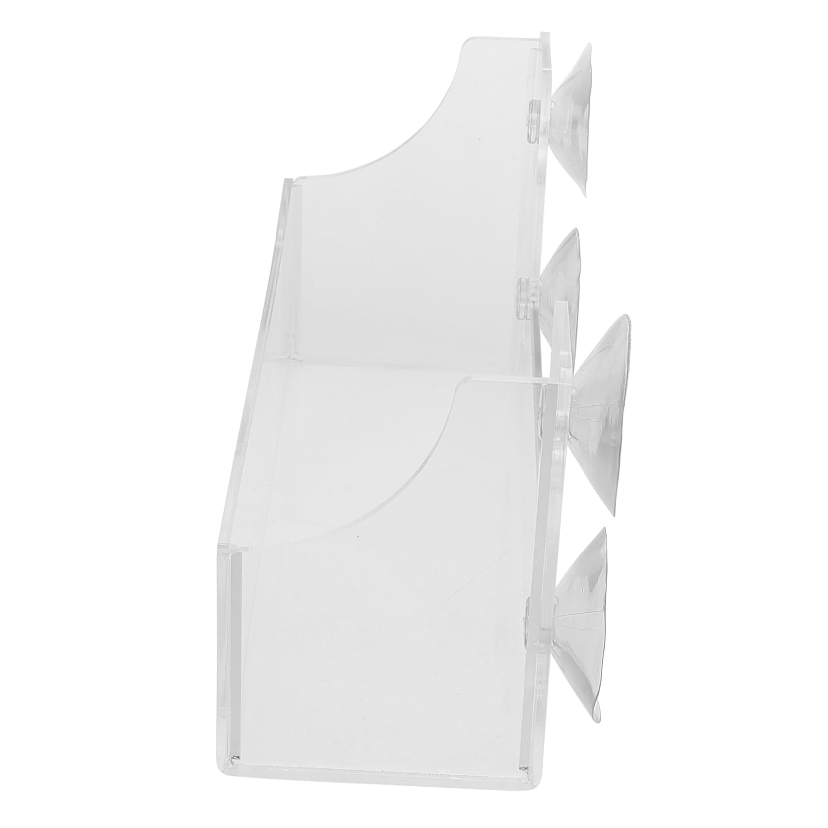 MAGICLULU 4 Piezas Portavasos para Bebidas Puede Estante Apilador De Latas De Nevera Estante De Bebidas del Refrigerador Apilador De Botellas Frigorífico Especiero Acrílico Transparent