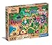 Clementoni Maps-Alice Wonderland-1000 Made in Italy, 1000 pièces, Puzzle animés, Dessins Disney, Divertissement pour Adultes, 39667, Multicolore, Medium