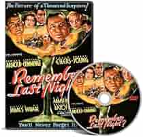 Amazon.com: Remember Last Night? (1935) Comedy, Mystery DVD