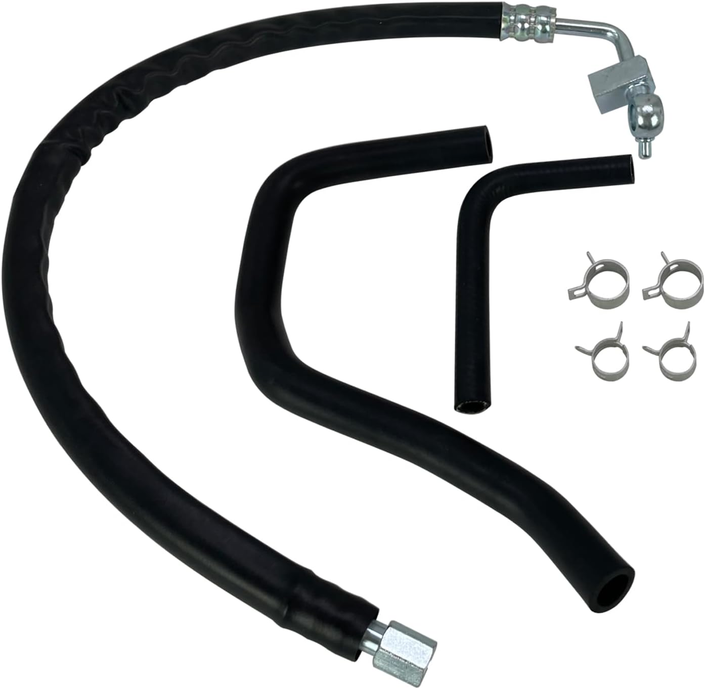 49725JA01A Power Steering Return Hose Line 49717JA000 Suction Hose Line and 49720JA000 Pressure Hose Line Set Fit For 2007-2012 Nissan Altima L4 2.5L