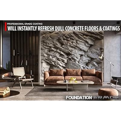 Armor Matte Concrete Floor Wax - Professional Grade, Durable, Water-Based - 1 Gallon