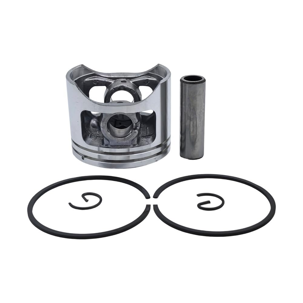 Kit de Anillos de pistón de 45 mm con Pasador y circlip for Motosierra China 5200 de 52 CC. Incluye Juego de retenes de Aceite y cojinetes de cigüeñal. Pieza de Repuesto for Motosierra.