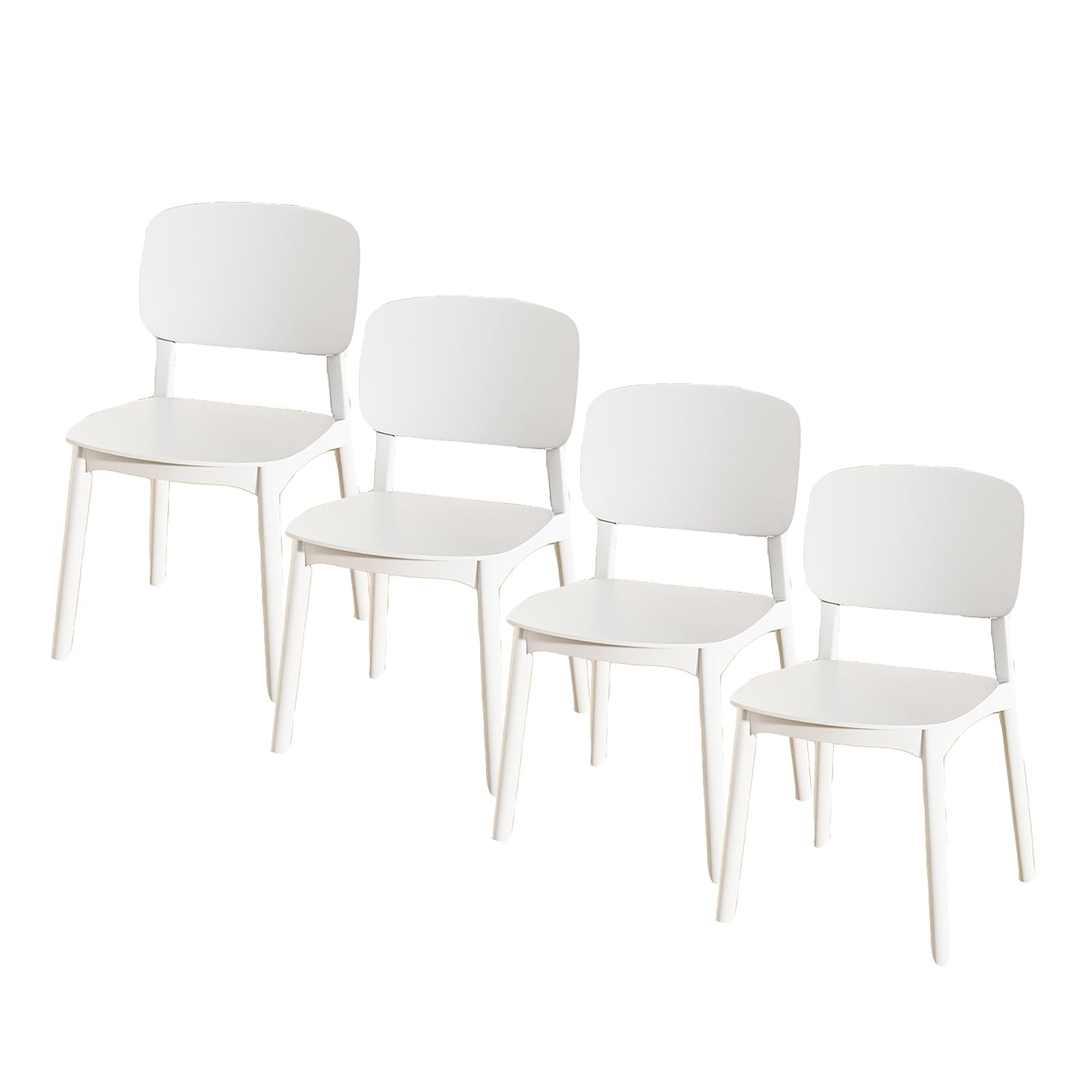 (Set of 4, White)