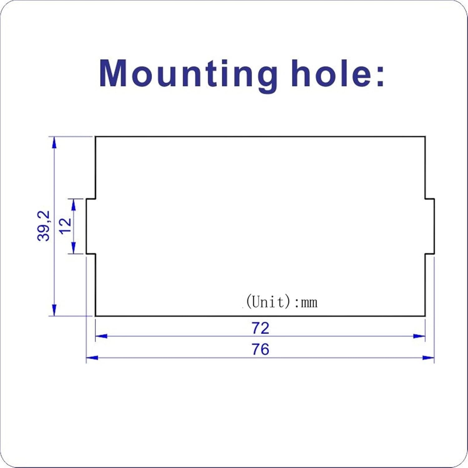 AC Isolation Voltage Meter 7106 LCD Voltmeter Tester Voltage Detector Volt Panel Meter AC 200mV 2V 20V 200V 500V(AC20V,Power Supply DC5V)