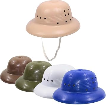 Pith Helmet Vietnam Hat Work Safety Protective Helmet Cap Waterproof Sun Hat Jungle Outdoor Head Protection Miners Cap