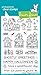 Lawn Fawn Spooky Village Clear Stamps and Coordinating Die Set (LF2014, LF2015), Bundle of 2 Items