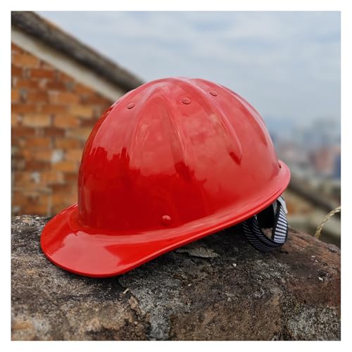 Hard Hat, Non-Vented, Red, Mfr: GH329R-A