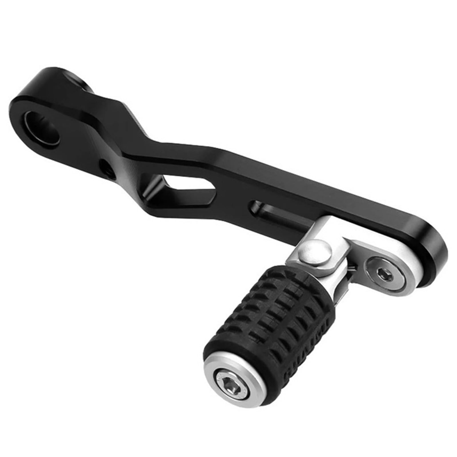 Dyxylkyhx Grey Set Motorcycle Shift Shifter Motorcycle Adjustable Folding Gear Shifter Shift Pedal Lever For Trident660 For Trident 660 2021 2022 2023 2024 Footpegs Linkage