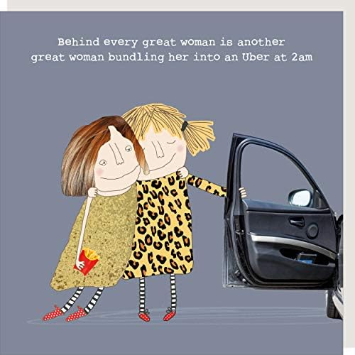 Rosie Made A Thing Another Great Woman Into An Uber Birthday Card Greeting Cards GF278