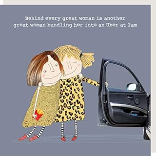 Rosie Made A Thing Another Great Woman Into An Uber Birthday Card Greeting Cards GF278