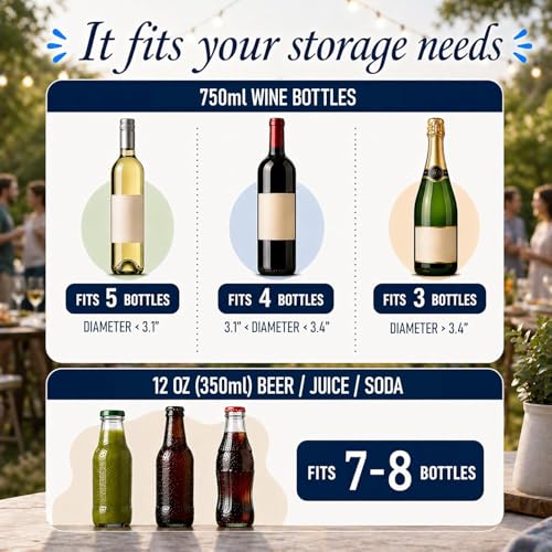 7.5L Ice Bucket for Parties, Set of 2 Beverage Ice Buckets with 2 Ice Scoops & Multifunction Bottle Opener, Large Drink Cooler Tub for Beer Wine Champagne, Plastic Beverage Tub for Bar BBQ Patio by Induslyfe - Image 5