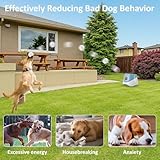 HuuppHip Automatic Dog Ball Launcher,Dog Ball Thrower with 10-30ft Launch Distance Adjustable,Tennis Ball Launcher for Dogs Indoor Outdoor with 6 Mini Balls,Interactive Dog Toys for Small Dogs - Image 4