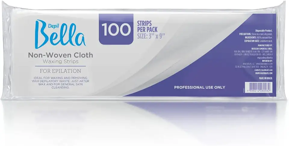 Lenço Tnt Depilatório 100 Fls, Depil Bella