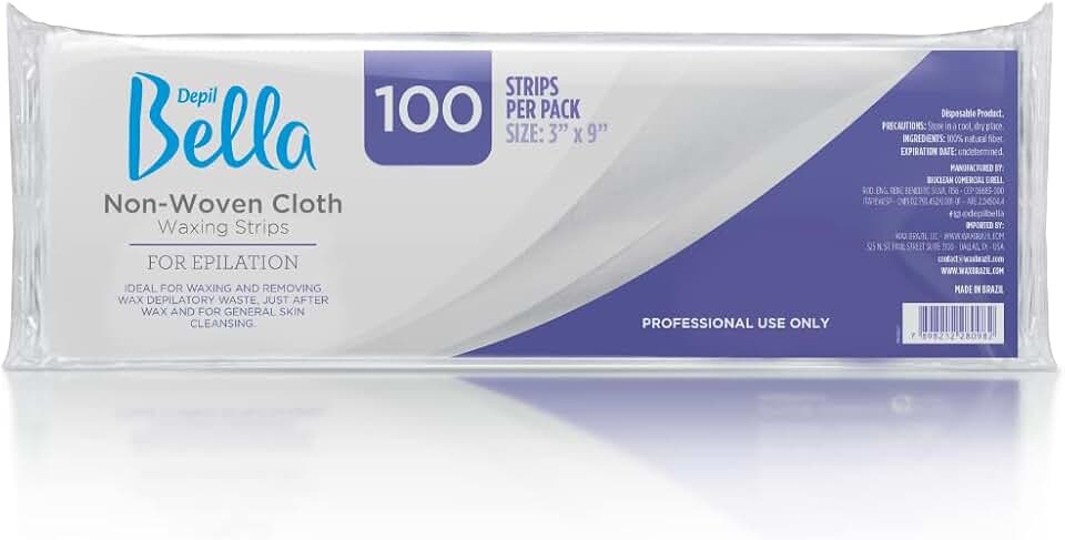 Lenço Tnt Depilatório 100 Fls, Depil Bella
