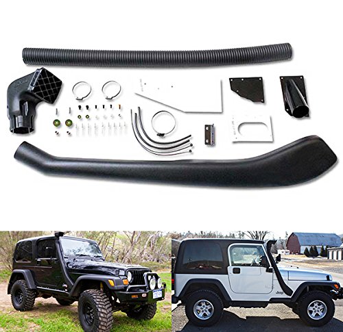 Raised Air Flow Intake Induction System Snorkel Kit Off Road For 1992-99 Wrangler TJ YJ 2.5 4.0