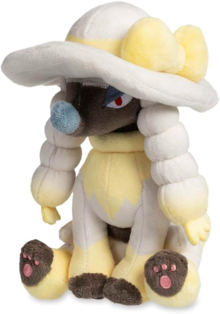 Pokémon Center: Furfrou (Debutante Trim) Sitting Cuties Plush, 5 ½ Inch