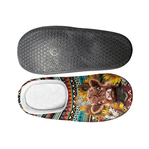 Womens Slippers Soft Warm Cozy Winter House Shoes3