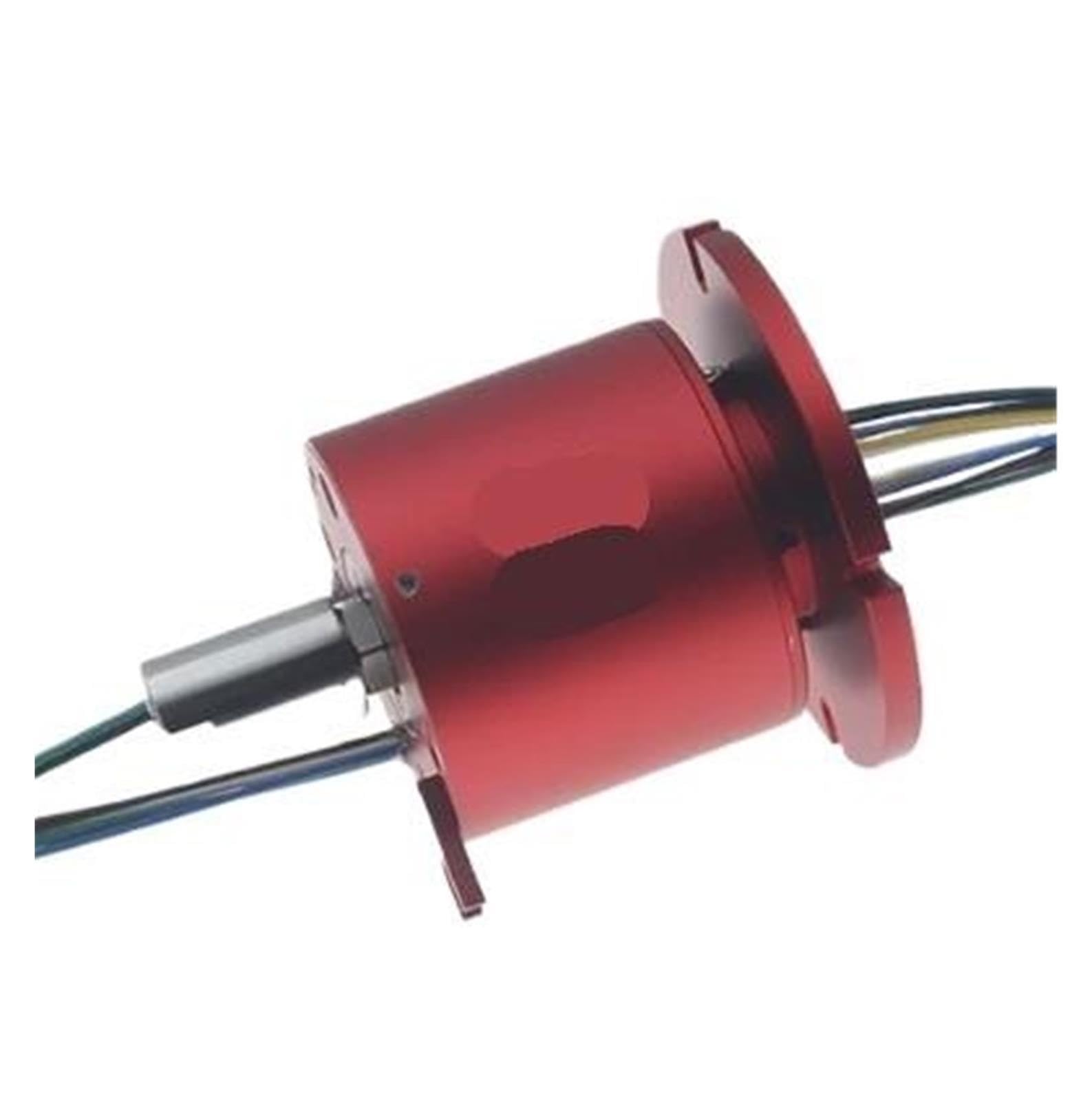 Air à 1 canal (G1/8) + bague collectrice pneumatique rotative électrique à 12 canaux 10A