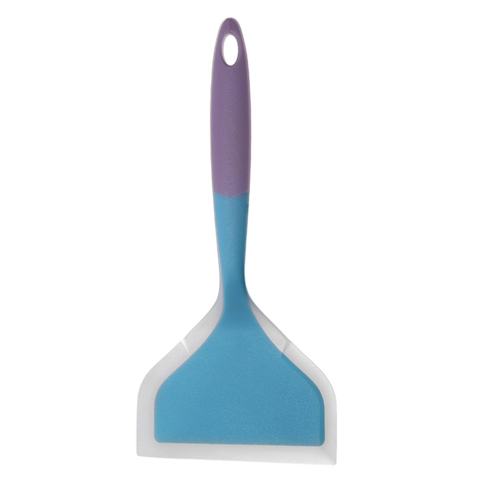 MALSSE Nonstick Silicone Spatula Cooking Utensils Beef Meat Eggs Kitchen Scraper Wide Pizza Cooking Tool Shovel Easy to Use Silicone Spatula