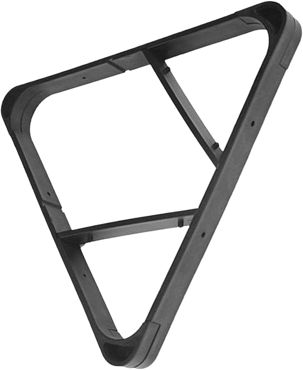 Plastic Billiard Ball Rack Triangle Frame Stable Billiards Accessories Portable Pool Table Organizer for Indoor Play and Pub Use