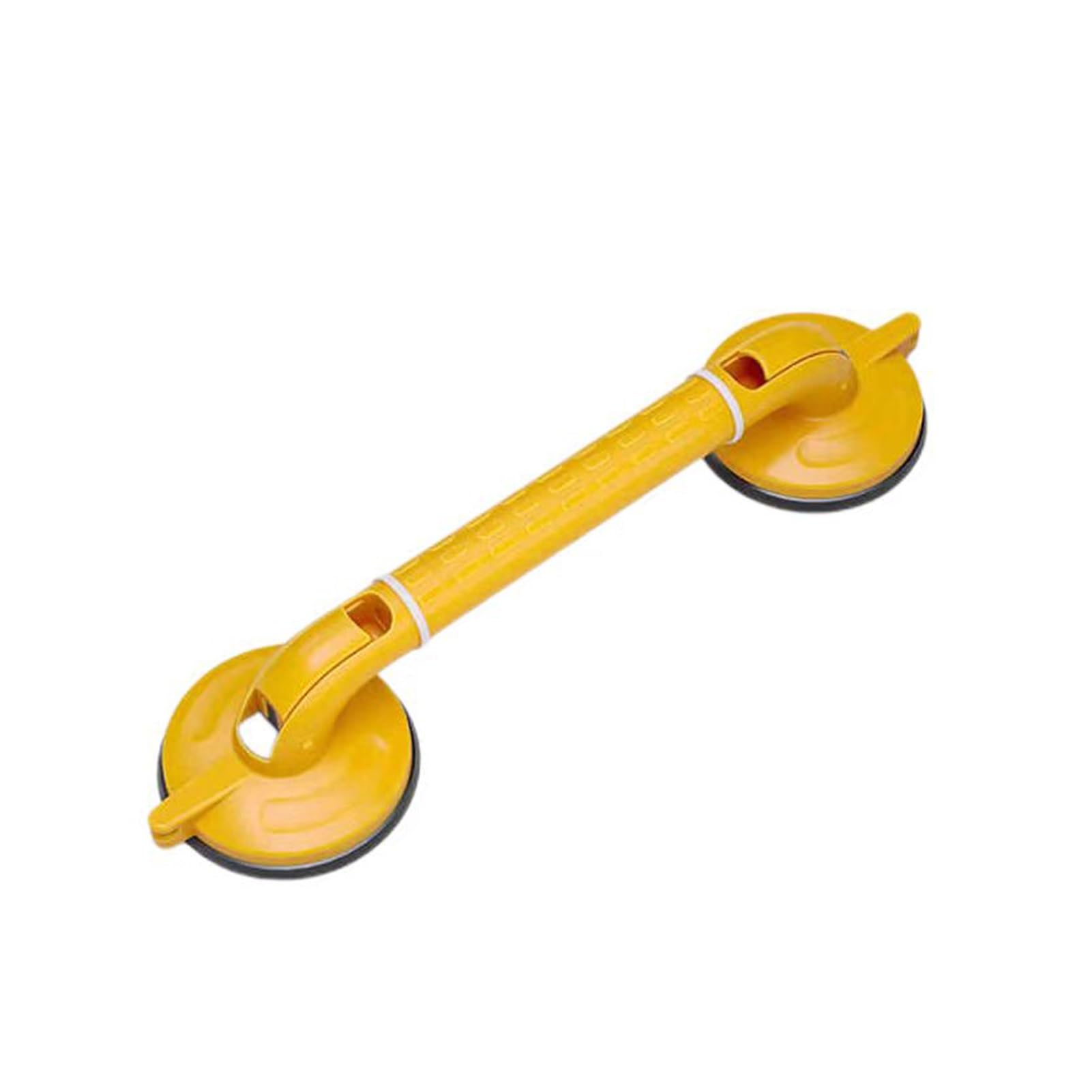 Przyssawka Bezpieczny Prysznic Poręcz Do Wanny Wieszak Na Ręczniki, Toalety, Łazienki, Kuchni I Poręczy Schodów(Yellow,L-53CM)