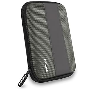 AirCase Rugged Hard Drive Case for 2.5-inch Western Digital, Seagate, Toshiba, Portable Storage Shell for Gadget Hard…