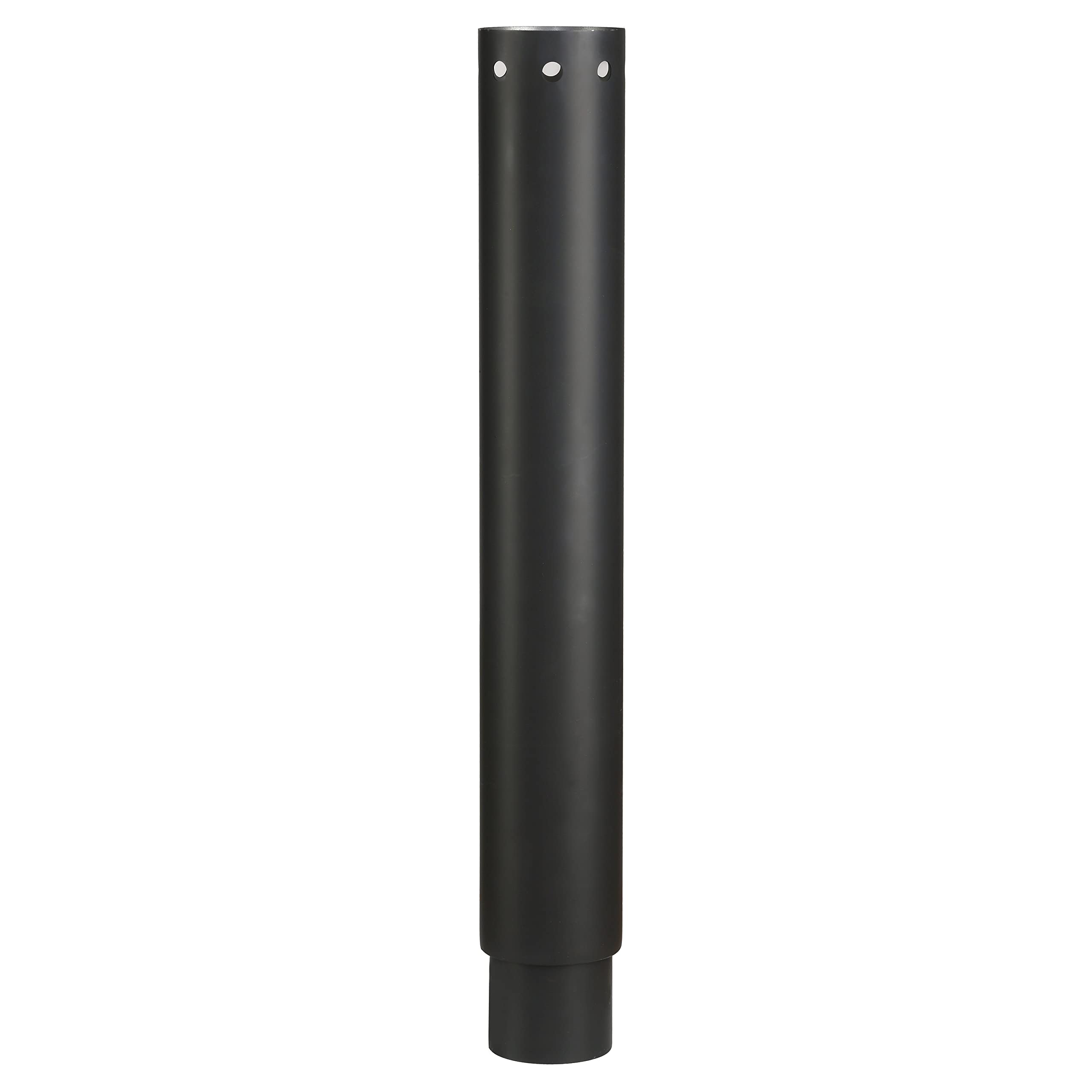 Morsø Flue Pipe for Morsø Forno Outdoor Oven, Improves Draught for Better Combustion, 110 mm, Black Stainless Steel