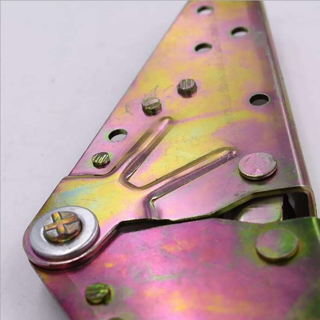 barenx 2Pieces Sofa Bed Bedding Adjustable Angle Mechanism Hinge Hardware