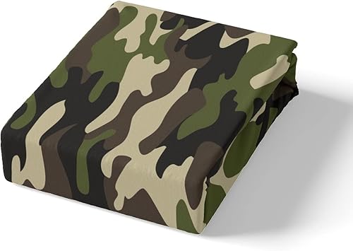 Miniatura 5 de Juego de ropa de cama de camuflaje del ejército para niños y niños, funda de edredón de camuflaje del ejército para adolescentes y hombres, funda de