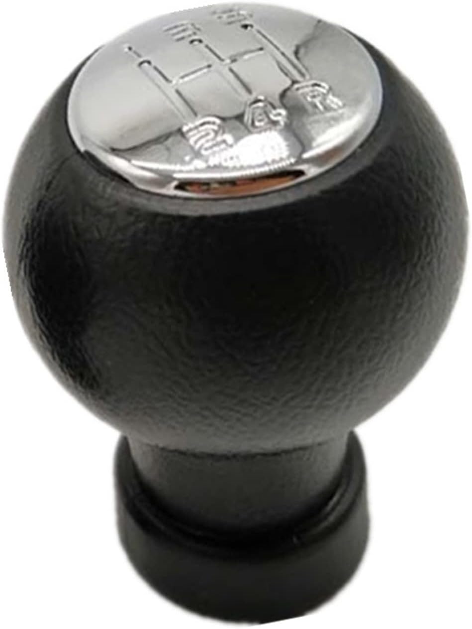 Car Gear Shift Knob 5 Speed Car Gear Shift Stick Knob Gaiter Boot Replacement for Suzuki for Swift SX4 for Alto 2010-2015 Stick Shift Cover (Color : Gearknob Black)(Gearknob Gray)