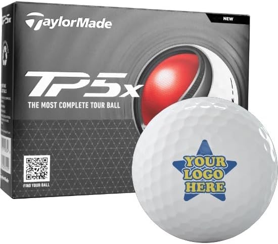 2024 Taylormade TP5x Custom Logo Golf Balls