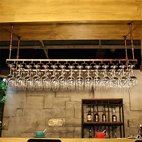 Soporte de vino de techo para bare que soluciona la falta de espacio 4