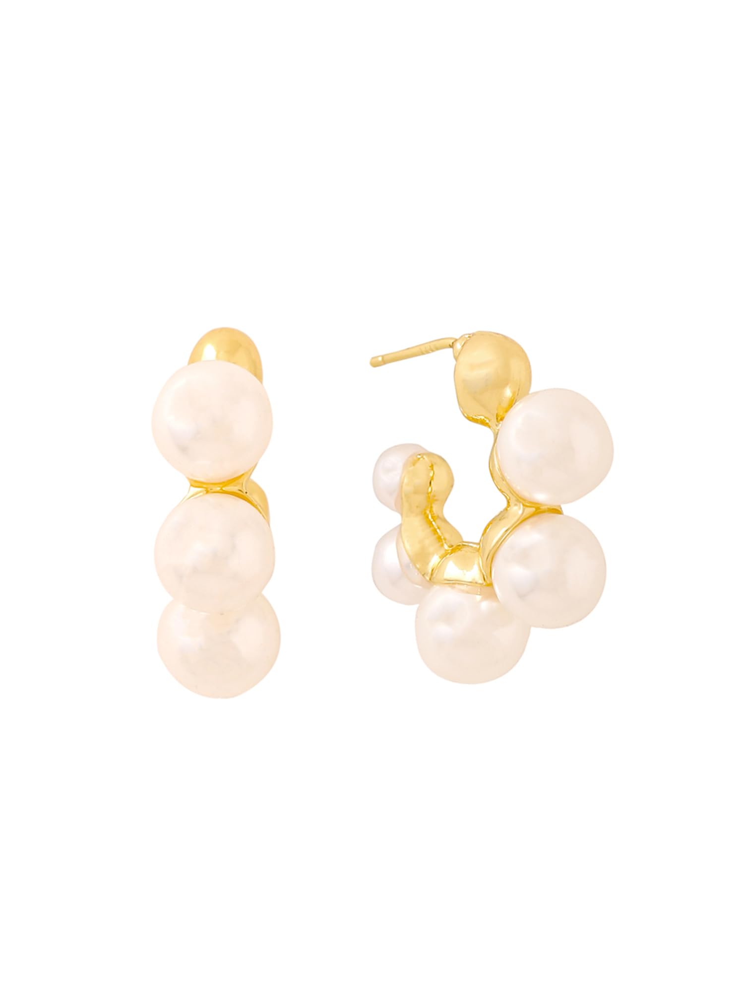 See full amazon price history chart for Yellow Chimes Earring For Women Gold Toned Pearl Studded Hoop Earrings For Women and Girls Yellow Chimes Earring For Women Gold Toned Pearl Studded Hoop Earrings For Women and Girls (B0B9HCX9VG) Amazon Price History, Amazon Price Tracker