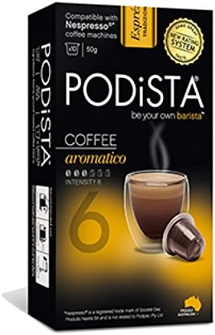 Nespresso Compatible Coffee Pods 6 Pack (60 pods) (Aromatico)