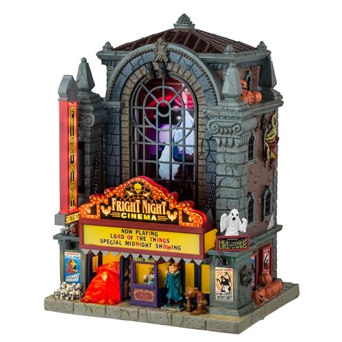 Lemax Fright Night Cinema, 10.24 x 7.28 x 5.91
